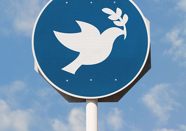 Peace Dove Sign